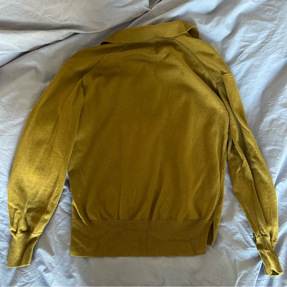 Alex Mill - Wool / Cotton Polo Long Sleeve Top Sweater | excellent condition - Picture 7 of 9